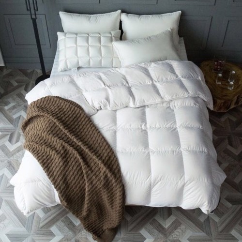 Ковдра пухова двоспальна Prestij Textile (200х220)