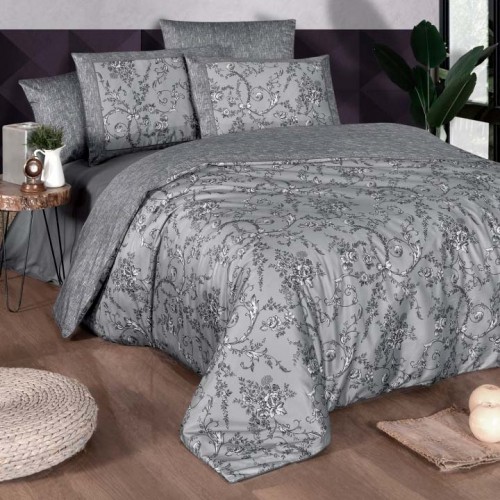 Постельное белье LaRomano PR221 DEMA GREY  (200X220)
