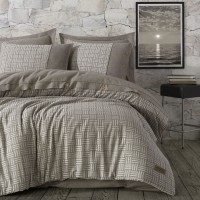 Постельное белье DERIN KAHVE Dantela vita (200x220)