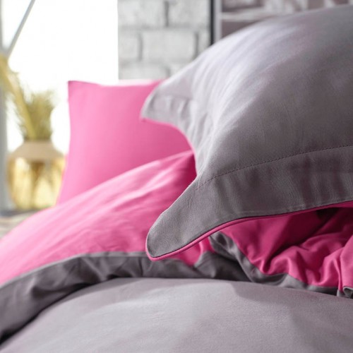 Постельное белье сатин Dantela vita TUANA FUCHSIA (160x220)