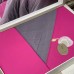 Постельное белье сатин Dantela vita TUANA FUCHSIA (160x220)
