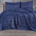 Покрывало жаккард EDANTE MELTEM INDIGO (170x240)