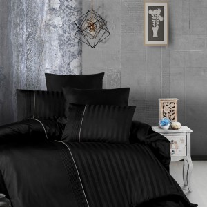 Постельное белье FIRST CHOICE MODALIFE BLACK (200x220)
