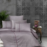 Постельное белье сатин делюкс FIRST CHOICE MODALIFE LAVENDER (200x220)
