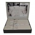 Постільна білизна сатин делюкс FIRST CHOICE DELMOR CREAM (200x220)
