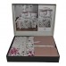 Постельное белье сатин делюкс FIRST CHOICE LEENA POWDER (200x220)