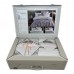Комплект постільна білизна з покривалом PALM BEJ SET