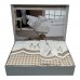 Набор полотенец Maison Dor LOWES WHITE BEIGE (3)
