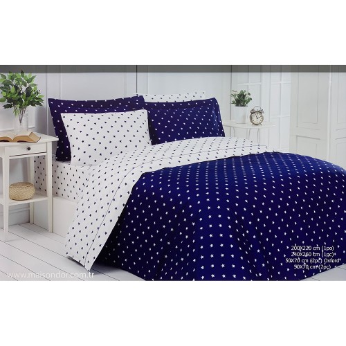 Постільна білизна Maison Dor STARS NAVY (200x220)