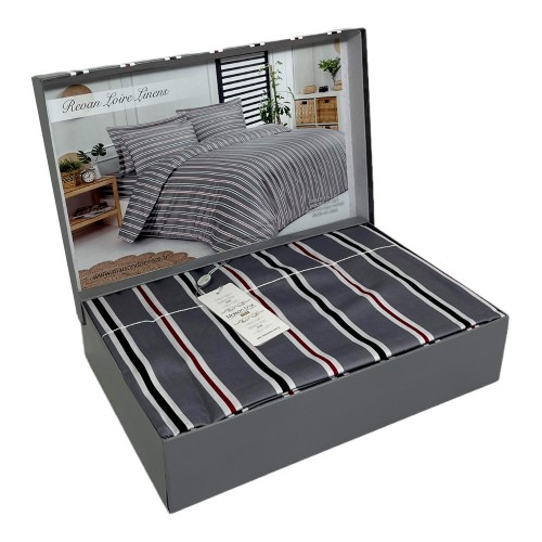 Постільна білизна Maison Dor REVAN LOIRE GREY (200x220)