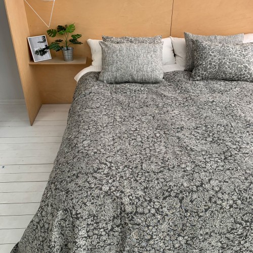 Покрывала жаккард PRESTIJ TEXTILE VALKIRIA GREY (180х230)