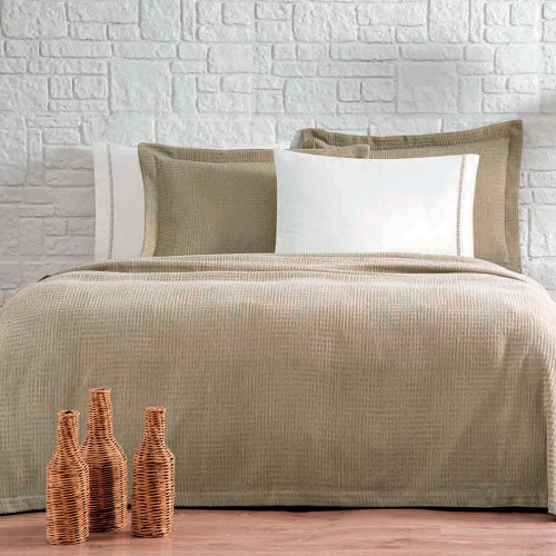 Постільна білизна Tivolyo Home PIKE RIO BEJ (220x240)