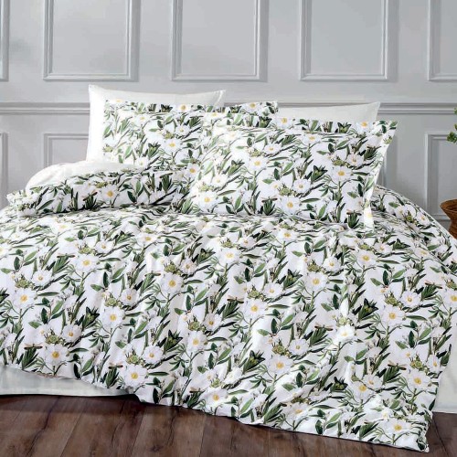 Постільна білизна Tivolyo Home CALDERON WHITE (200x220)
